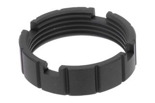 Aluminum Self-Retention Castle Nut with Black Anodized Finish